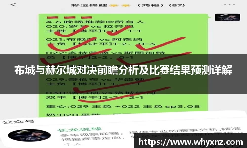 布城与赫尔城对决前瞻分析及比赛结果预测详解